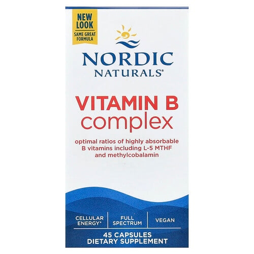 Nordic Naturals Vitamin B Complex 45 Capsules product image