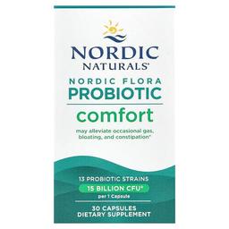 Nordic Naturals Nordic Flora Probiotic Comfort 15 Billion Cfu 30 Capsules