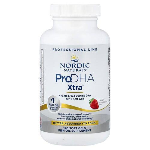 Nordic Naturals Prodha Xtra Strawberry 120 Soft Gels product image