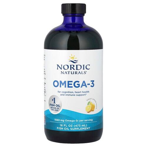Nordic Naturals Omega 3 Lemon 16 Fl Oz 473 Ml product image