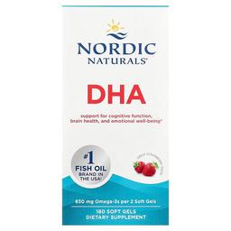 Nordic Naturals Dha Strawberry 180 Soft Gels