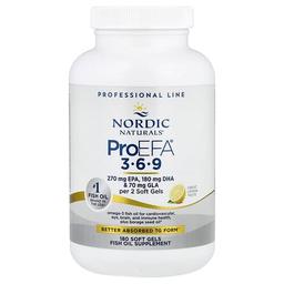 Nordic Naturals Proefa 3 6 9 Lemon 180 Softgels