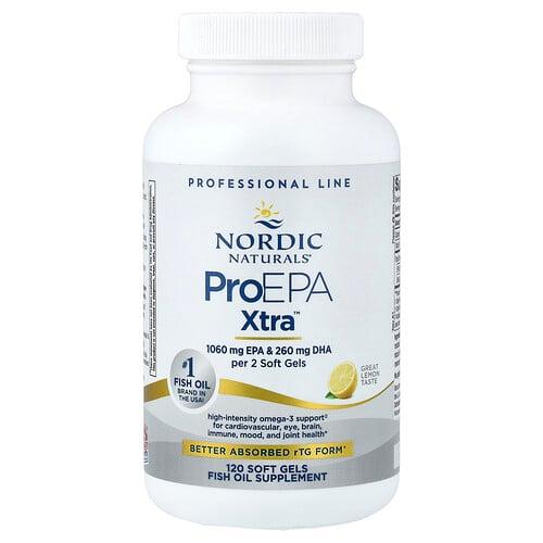 Nordic Naturals Proepa Xtra Lemon 120 Soft Gels product image