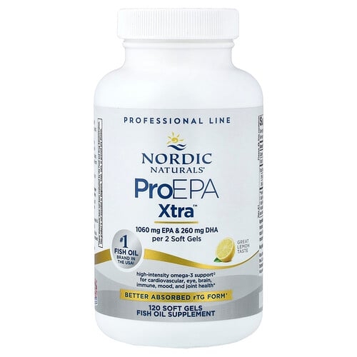 Nordic Naturals Proepa Xtra Lemon 120 Soft Gels product image