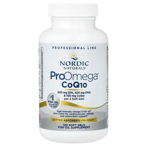 Nordic Naturals Proomega Coq10 120 Soft Gels product image