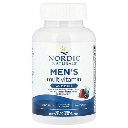 Nordic Naturals Men S Multivitamin Gummies Mixed Berry 60 Gummies product image