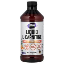 Now Foods Sports L Carnitine Liquid Tropical Punch 16 Fl Oz 473 Ml