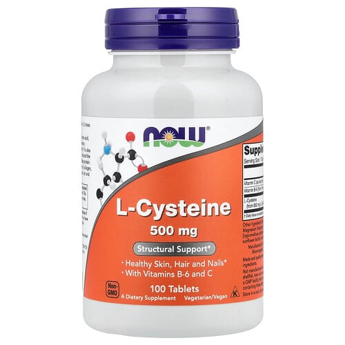 Now Foods L Cysteine 500 Mg 100 Tablets product image