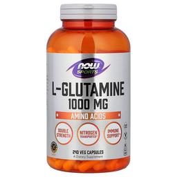 Now Foods Sports L Glutamine 1 000 Mg 240 Veg Capsules