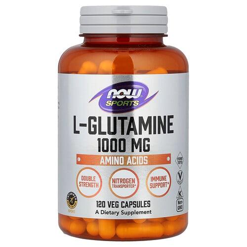 Now Foods Sports L Glutamine 1 000 Mg 120 Veg Capsules product image