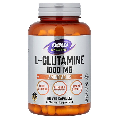 Now Foods Sports L Glutamine 1 000 Mg 120 Veg Capsules product image