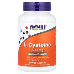 Now Foods L Cysteine 90 Veg Capsules