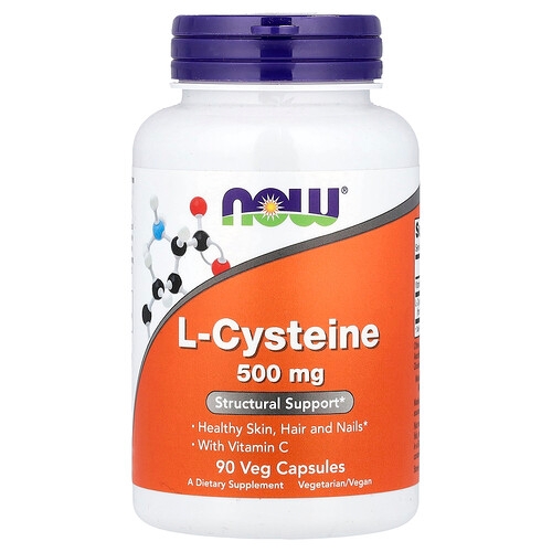 Now Foods L Cysteine 90 Veg Capsules product image