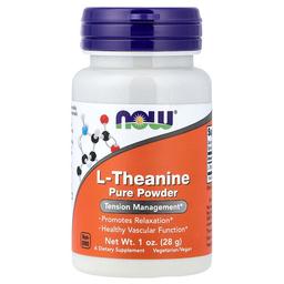 Now Foods L Theanine Pure Powder 1 Oz 28 G