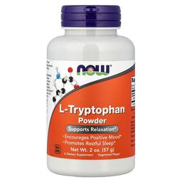 Now Foods L Tryptophan Powder 2 Oz 57 G
