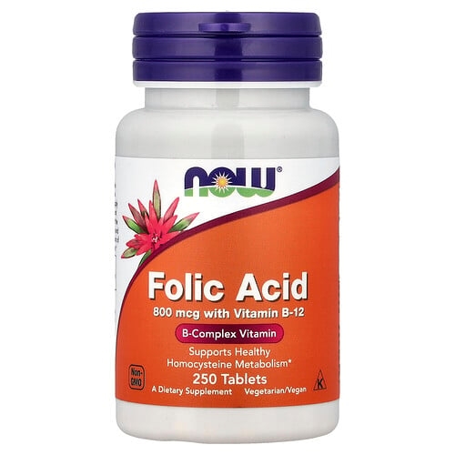 Now Foods Folic Acid 250 Tablets product image