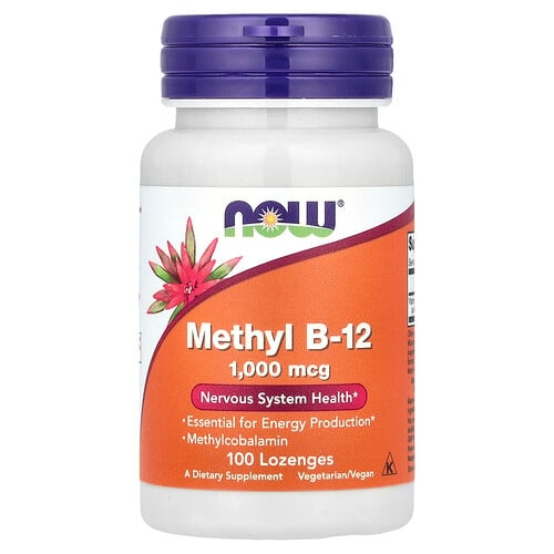 Now Foods Methyl B 12 1 000 Mcg 100 Lozenges product image