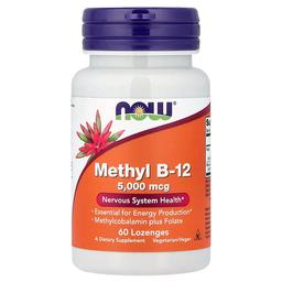 Now Foods Methyl B 12 60 Lozenges