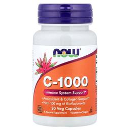 Now Foods C 1000 30 Veg Capsules