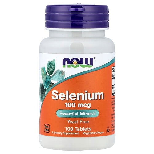 Now Foods Selenium 100 Mcg 100 Tablets product image