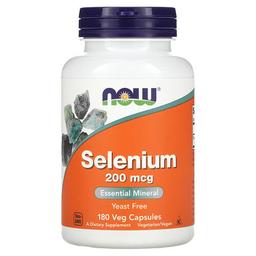 Now Foods Selenium 200 Mcg 180 Veg Capsules