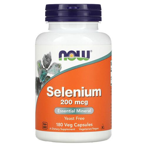나우푸드 NOW Foods, 셀레늄, 200mcg, 베지 캡슐 180정 product image