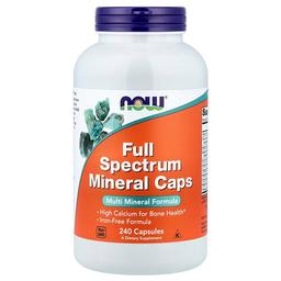 Now Foods Full Spectrum Minerals Caps 240 Capsules