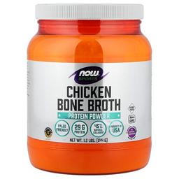 Now Foods Sports Chicken Bone Broth Protein Powder 1 2 Lbs 544 G