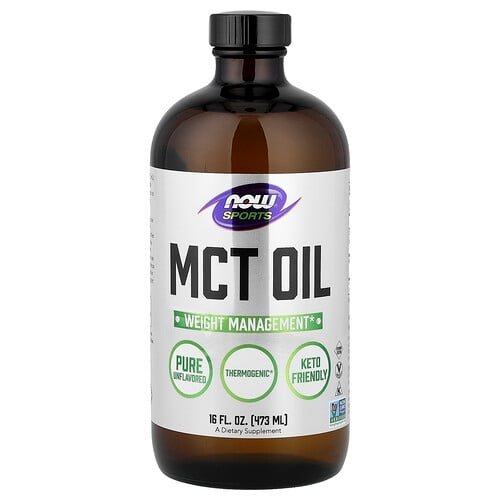 Now Foods Sports Mct Oil Unflavored 16 Fl Oz 473 Ml product image