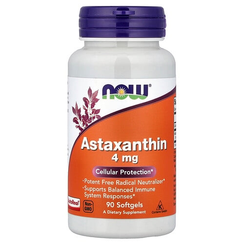 Now Foods Astaxanthin 4 Mg 90 Softgels product image