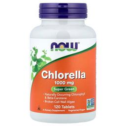 Now Foods Chlorella 120 Tablets 1 G Per Tablet