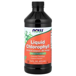 Now Foods Liquid Chlorophyll Mint 16 Fl Oz 473 Ml