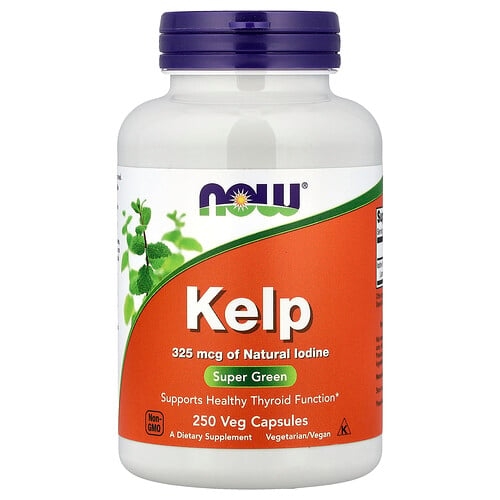 Now Foods Kelp 325 Mcg 250 Veg Capsules product image