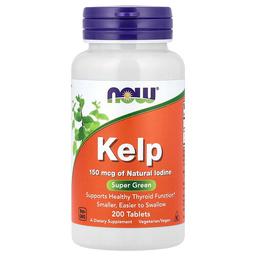 Now Foods Kelp 150 Mcg 200 Tablets