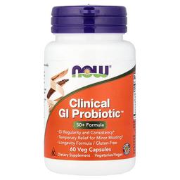 Now Foods Clinical Gi Probiotic 50 Formula 60 Veg Capsules