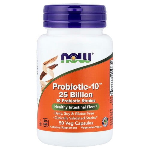 Now Foods Probiotic 10 25 Billion 50 Veg Capsules product image