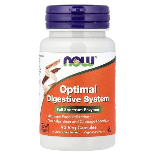 Now Foods Optimal Digestive System 90 Veg Capsules product image