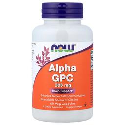 Now Foods Alpha Gpc 300 Mg 60 Veg Capsules