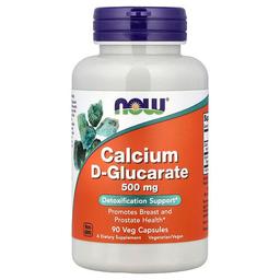 Now Foods Calcium D Glucarate 500 Mg 90 Veg Capsules
