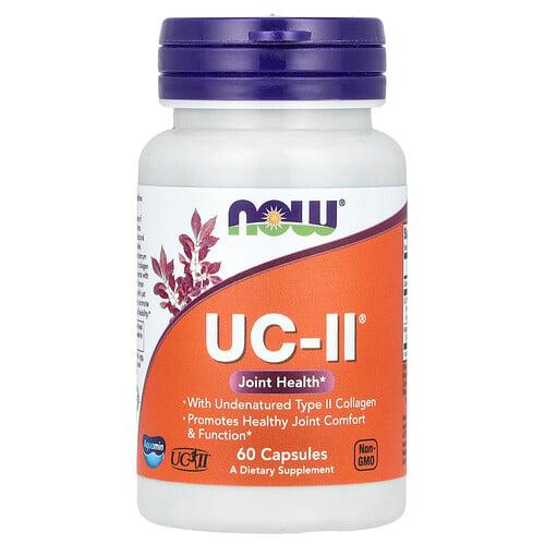 Now Foods Uc Ii Joint Health With Undenatured Type Ii Collagen 60 Capsules product image