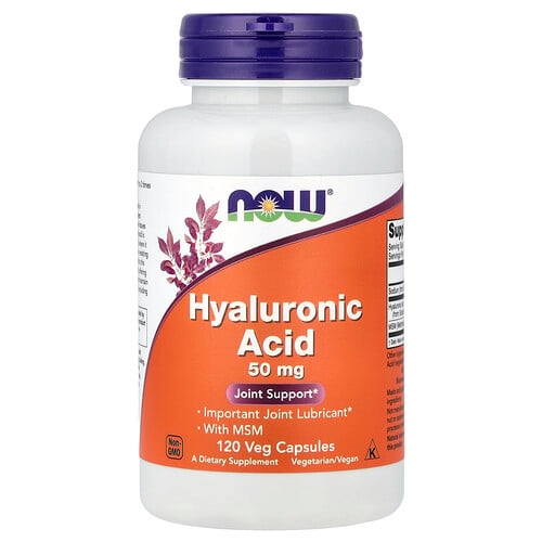 Now Foods Hyaluronic Acid 50 Mg 120 Veg Capsules product image