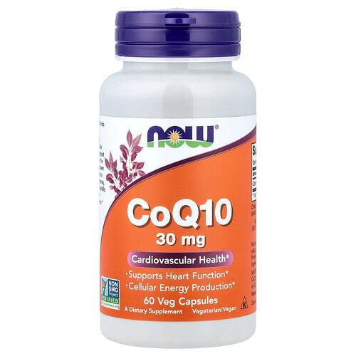 Now Foods Coq10 30 Mg 60 Veg Capsules product image