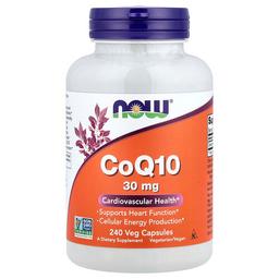 Now Foods Coq10 30 Mg 240 Veg Capsules
