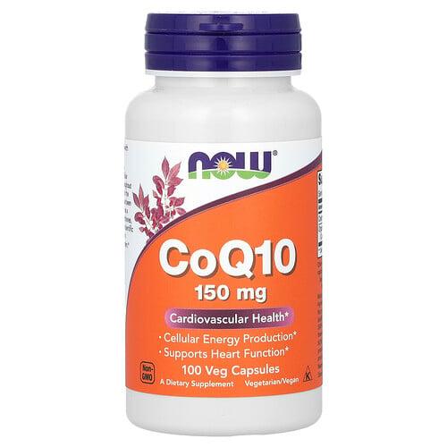 Now Foods Coq10 150 Mg 100 Veg Capsules product image