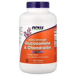 Now Foods Glucosamine Chondroitin 240 Tablets