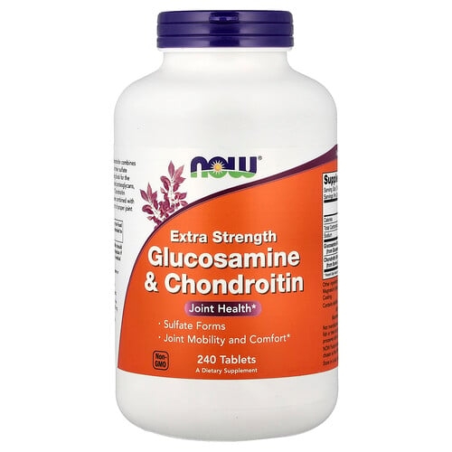 Now Foods Glucosamine Chondroitin 240 Tablets product image