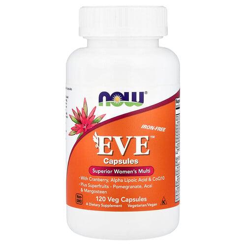 Now Foods Eve Superior Women S Multi Iron Free 120 Veg Capsules product image