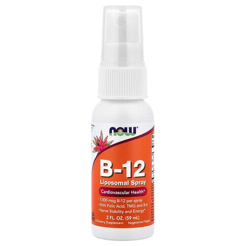 Now Foods B 12 Liposomal Spray 2 Fl Oz 59 Ml product image