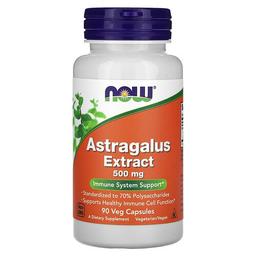 Now Foods Astragalus Extract 500 Mg 90 Veg Capsules