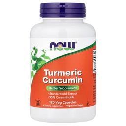 Now Foods Turmeric Curcumin 120 Veg Capsules 665 Mg Per Capsule